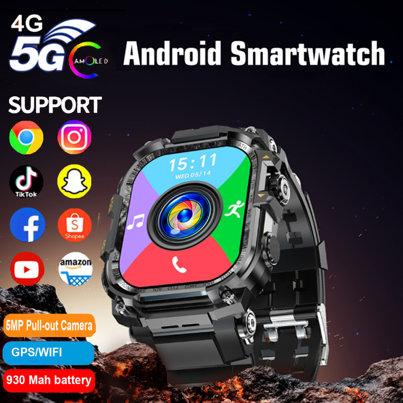 Smartwatch Watches For Women With Gps - 4G Android hommes femmes montre intelligente