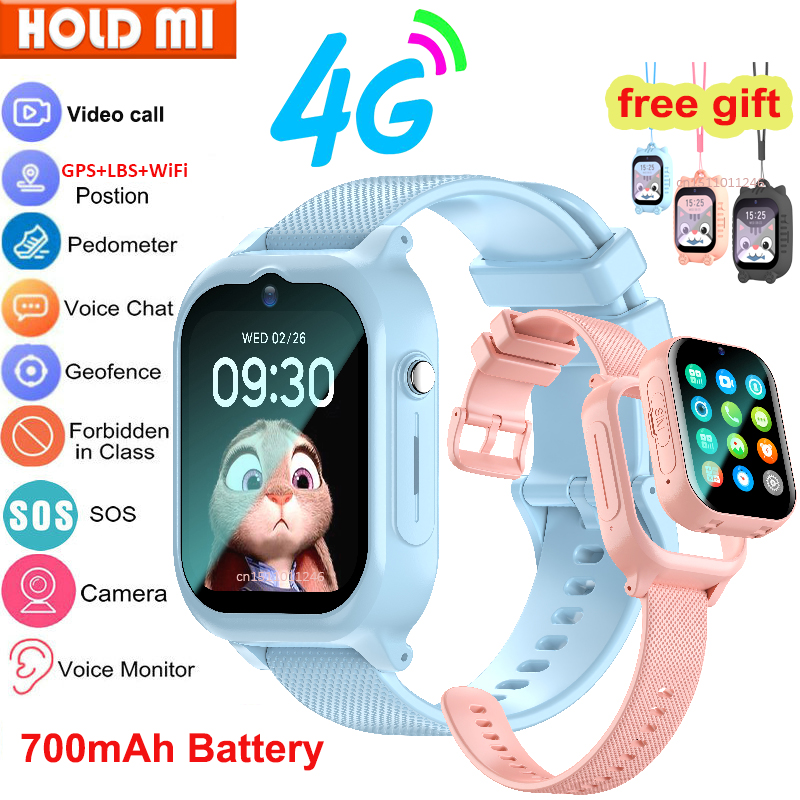 Smartwatch Watches For Girls - Montre intelligente enfants 4G GPS WIFI