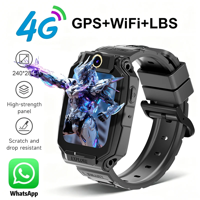 Smartwatch Watches For Kids With Gps - Montre connectée pour enfants 4G avec