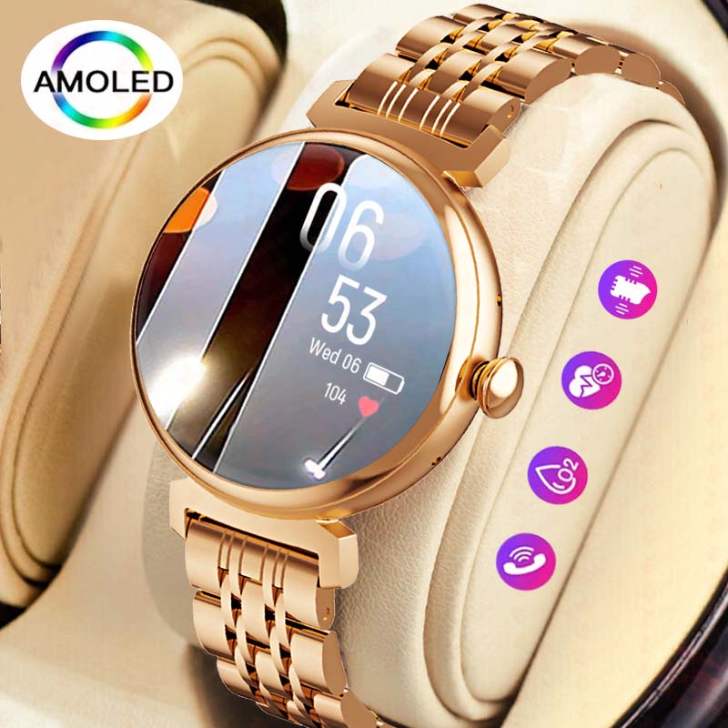 Watches Ladies Smartwatch - Montre intelligente à écran AMOLED pour
