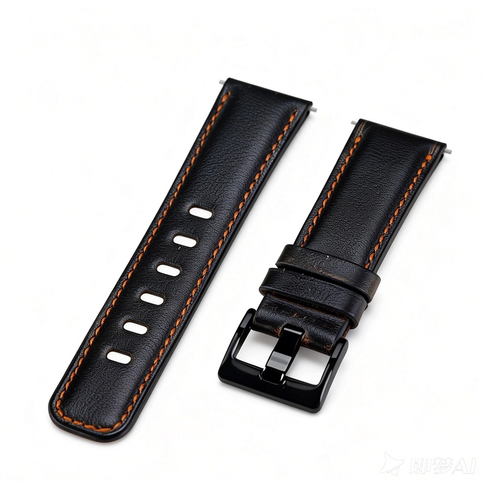 Smartwatch Vintage Watches For Women - Bracelet en cuir vintage pour Samsung
