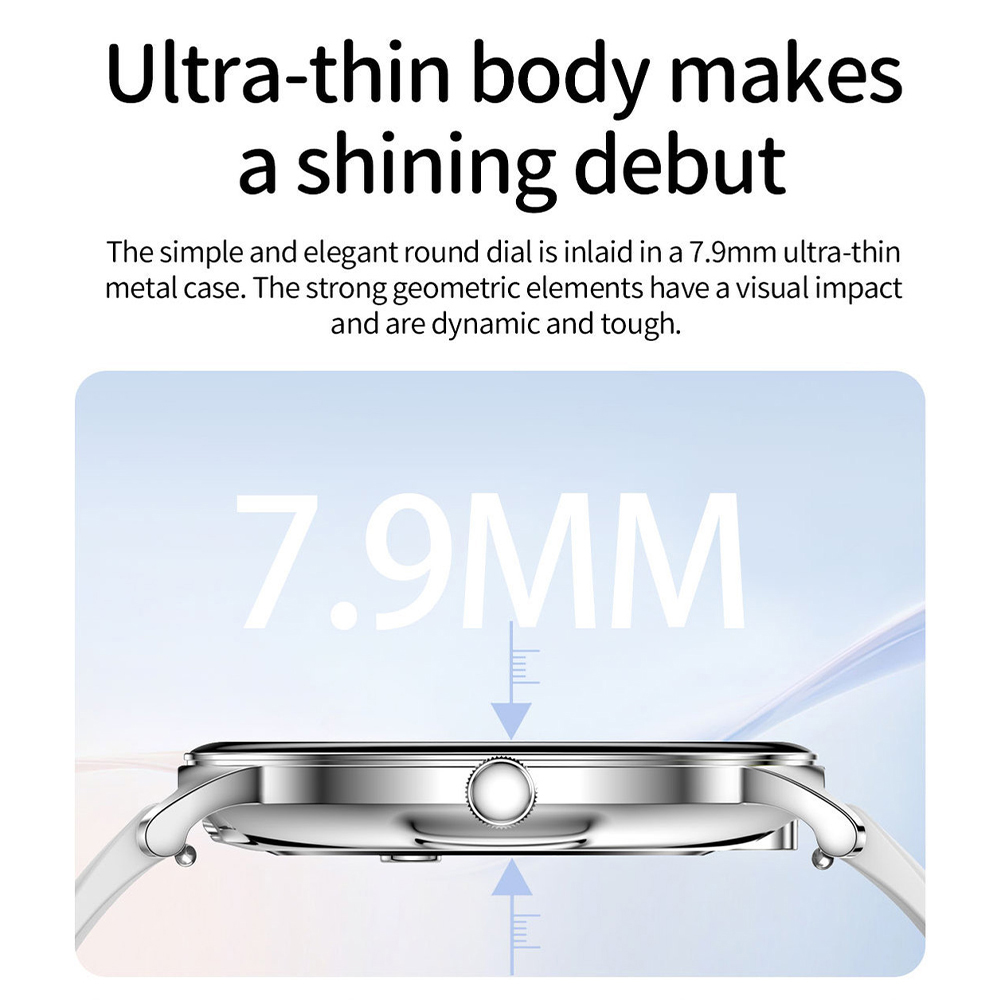 Montre connectée ultra-fine AM - Watches Ladies Smartwatch avis et prix