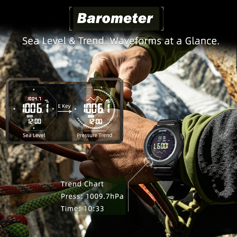 Montre numérique pour hommes N - Altimeter Compass Watch avis et prix