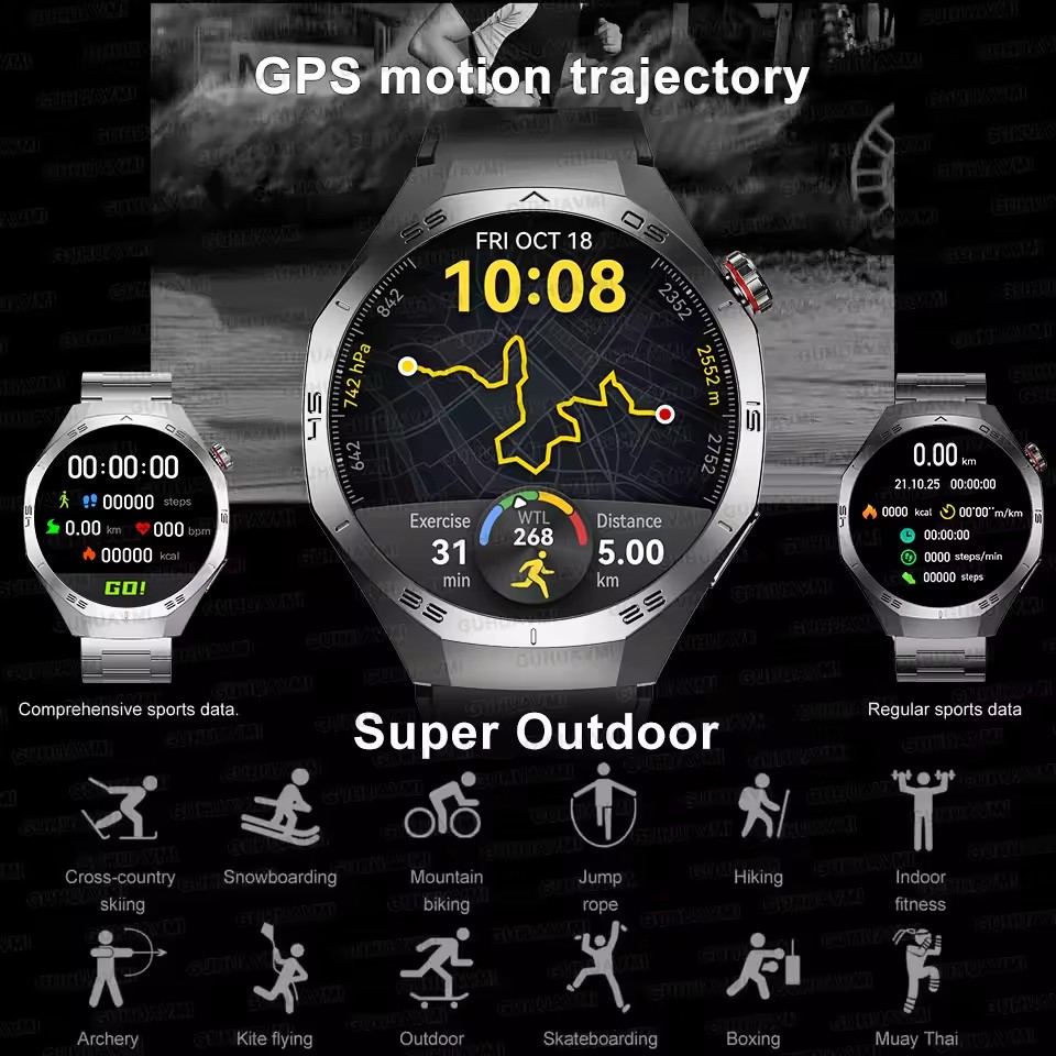 Montre connectée originale GS5 - Smartwatch Watches For Women With Gps avis et prix