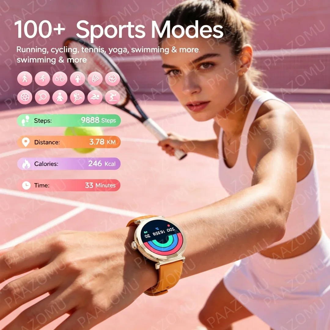 Montre connectée pour femmes e - Watches Ladies Smartwatch avis et prix